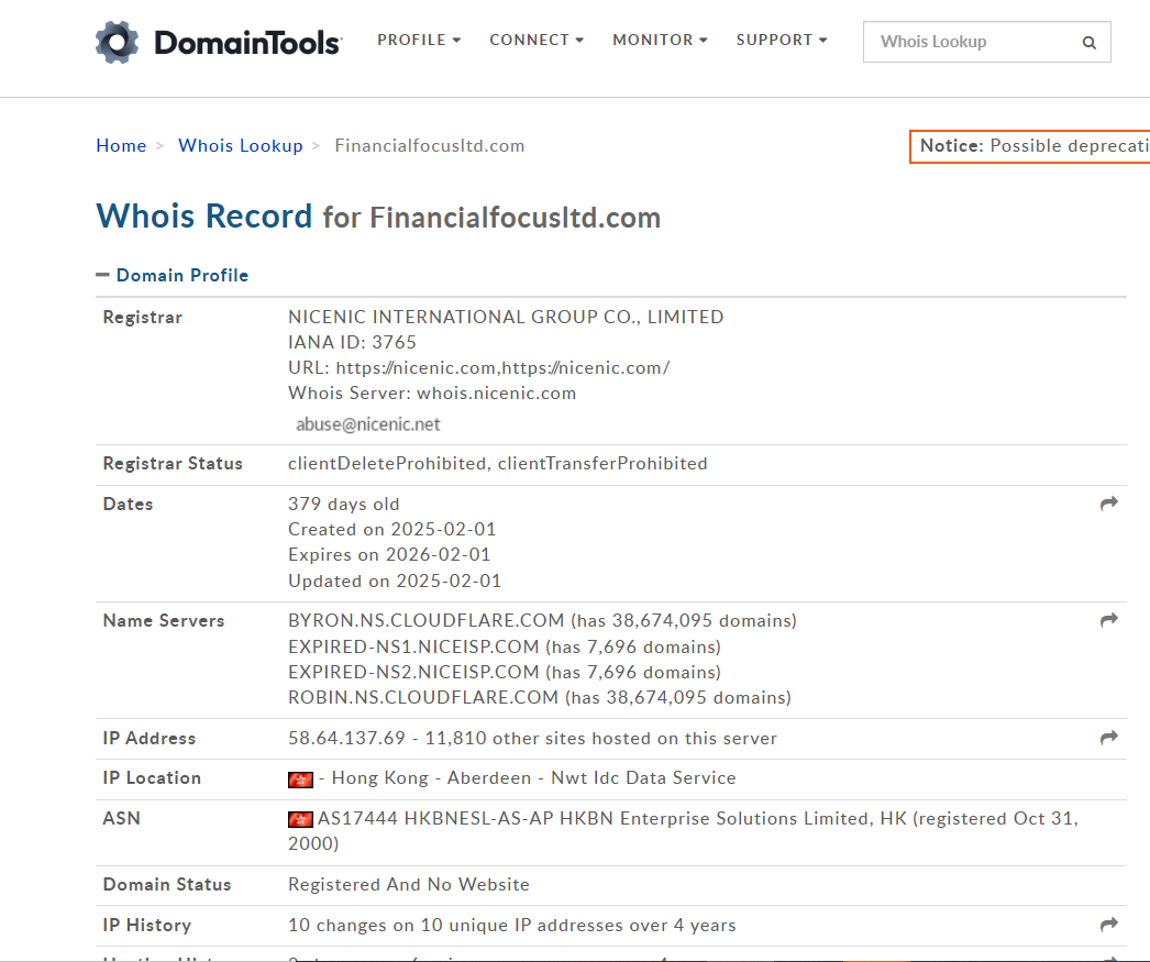 Financial Focus LTD Financial Focus LTD