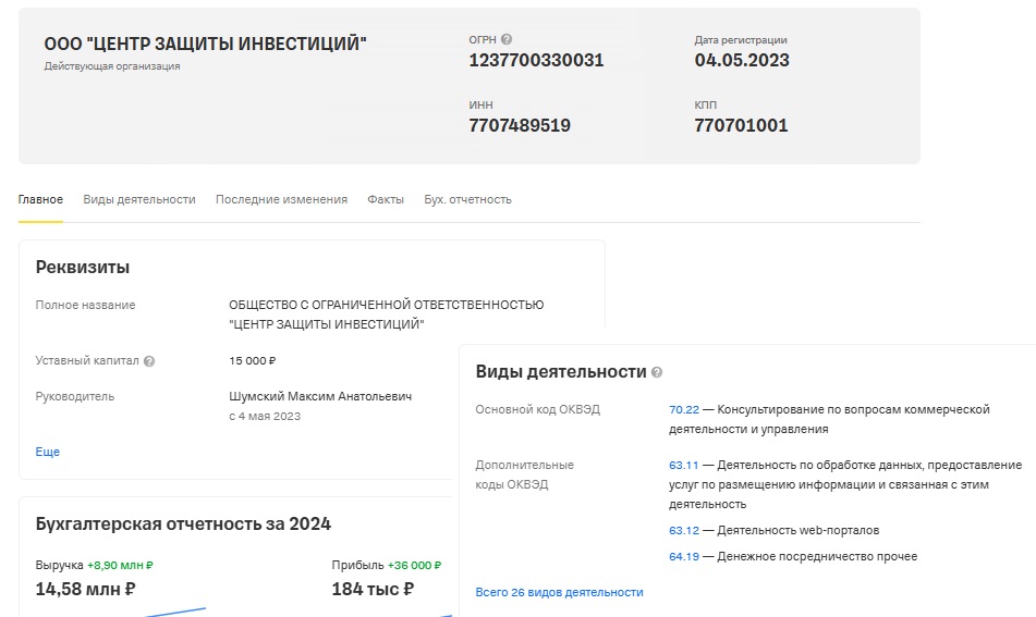 российский центр защиты инвестиций российский центр защиты инвестиций