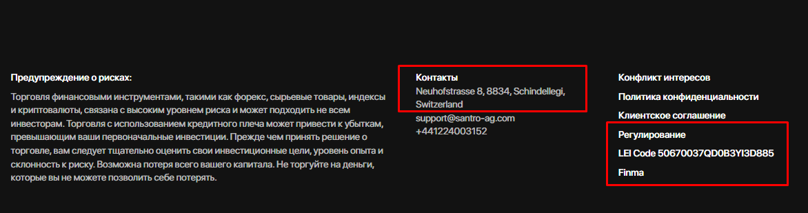 santro ag invest santro ag invest