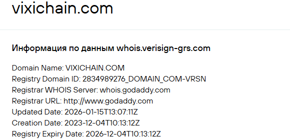 vixichain com отзывы vixichain com отзывы