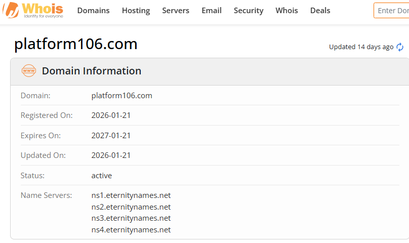 vtsb platform106 com vtsb platform106 com