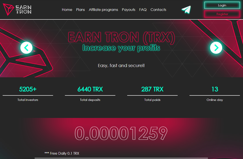 earn trx earn trx