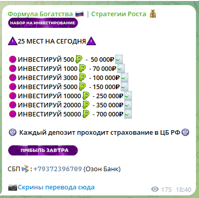 формула богатства стратегии роста формула богатства стратегии роста