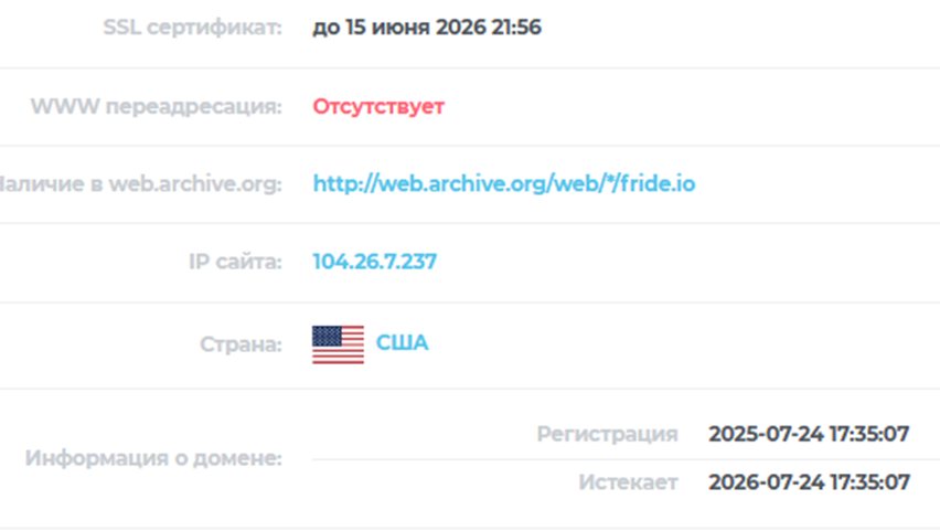 fride io отзывы fride io отзывы