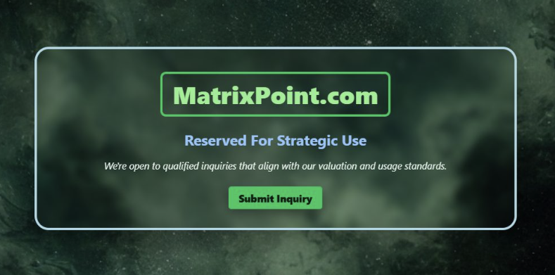 matrix point приложение matrix point приложение