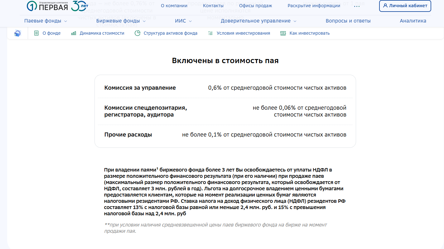 первая фонд корпоративные облигации первая фонд корпоративные облигации