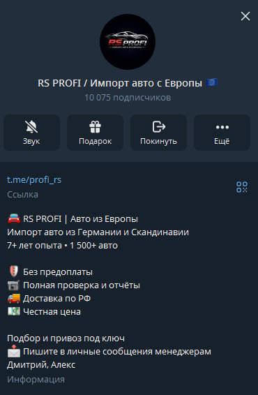 rs profi пригон авто rs profi пригон авто