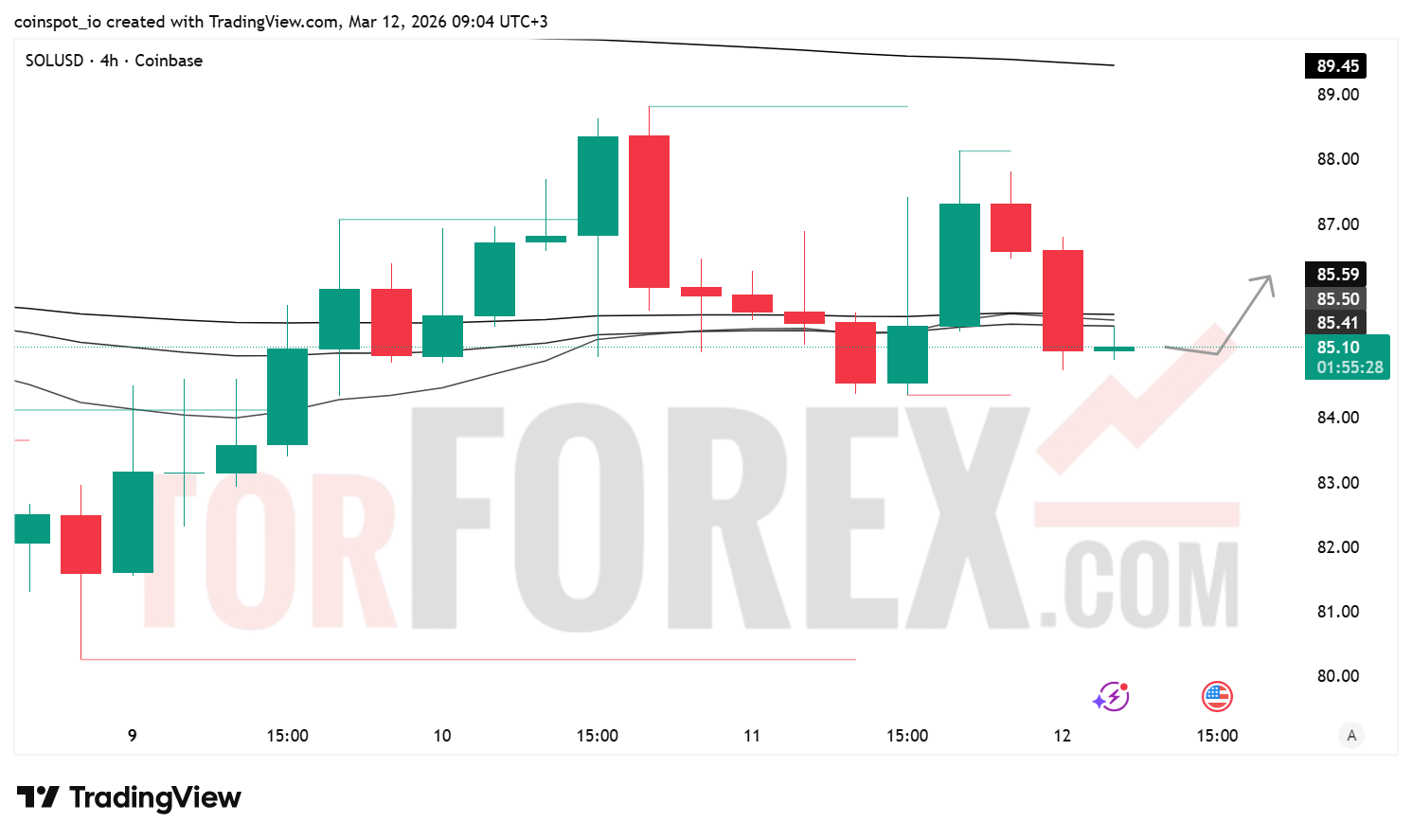 Прогноз цены SOL/USD на 13 марта 2026 года