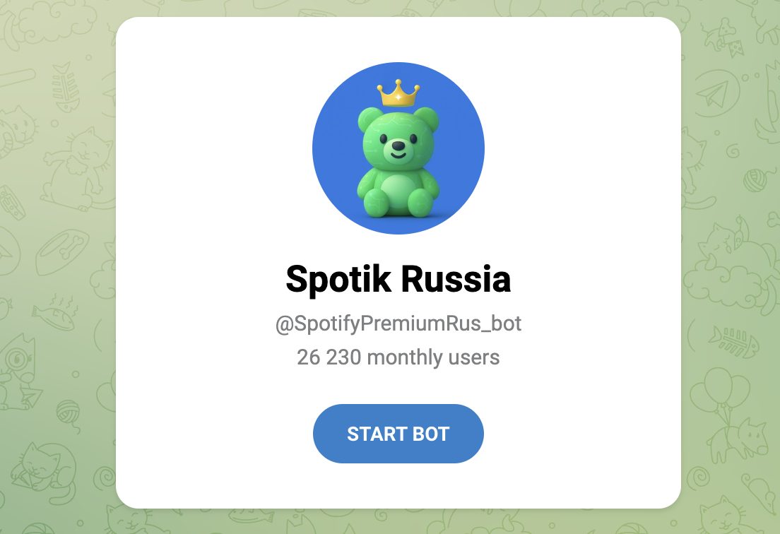 spotifypremiumrus bot spotifypremiumrus bot