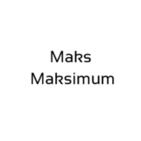Maks Maksimum