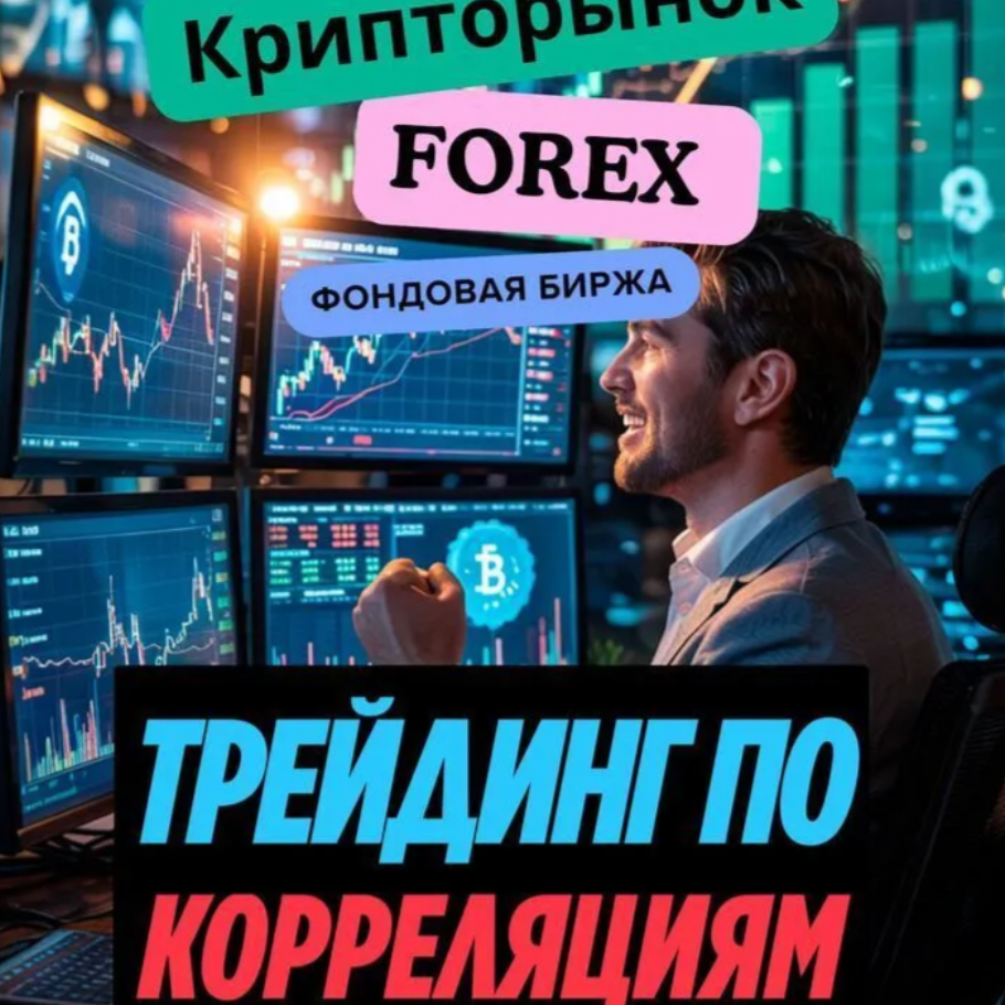 Трейдинг по Корреляциям на Форекс, Фондовом и Крипторынках
